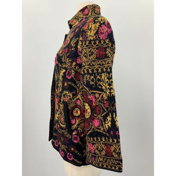Anthropologie Moth Tapestry Floral  Sweater Rare - Picture 5 of 8